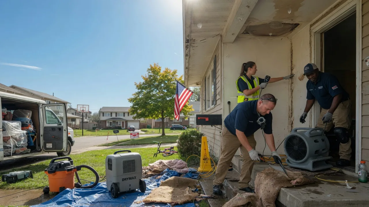 Water Damage Restoration in Minooka, IL near me